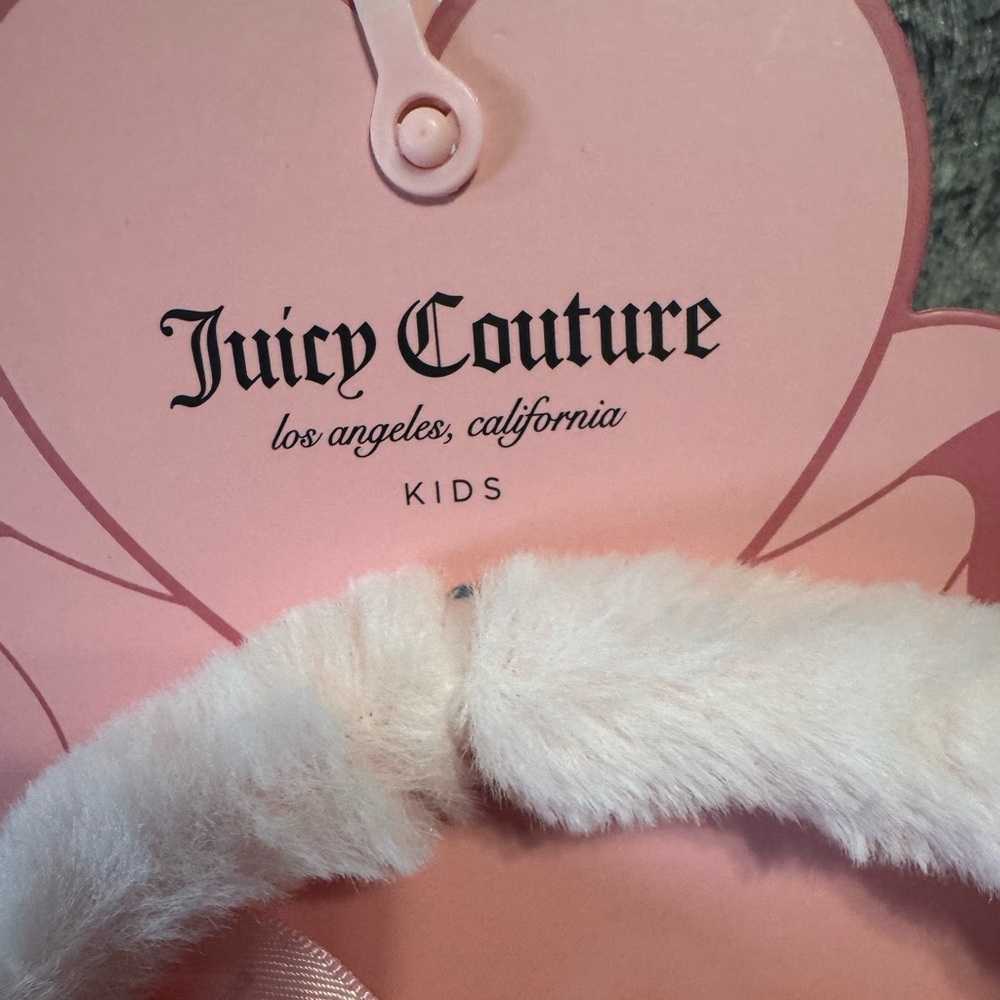 Juicy Couture - Kids Set - Mini Bag & Ear Muffs - BRAND NEW - light pink - Picture 4 of 11